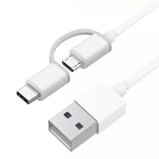 Mi 2-in-1 USB Cable Micro USB to Type C